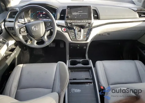 2022 Honda Odyssey Touring from USA, damaged, VIN 5FNRL6H81NB001565